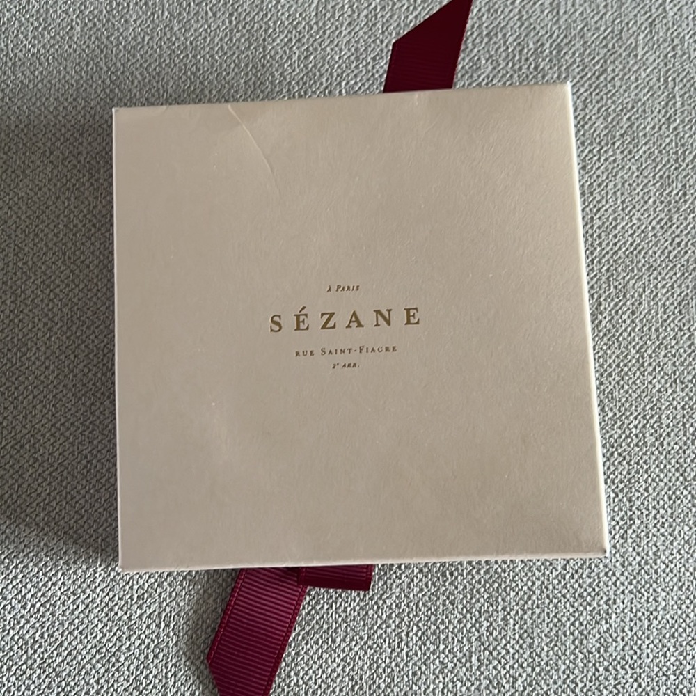 Sezane Nicolas Velvet Coin Case in Lavender - Picture 3 of 6